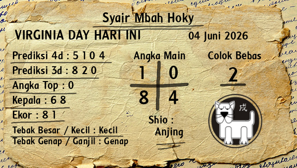 Prediksi Virginia Day