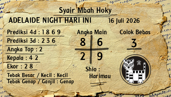 Prediksi Adelaide Night