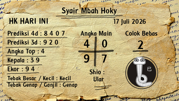 Prediksi HK