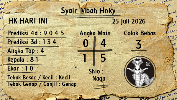 Prediksi HK