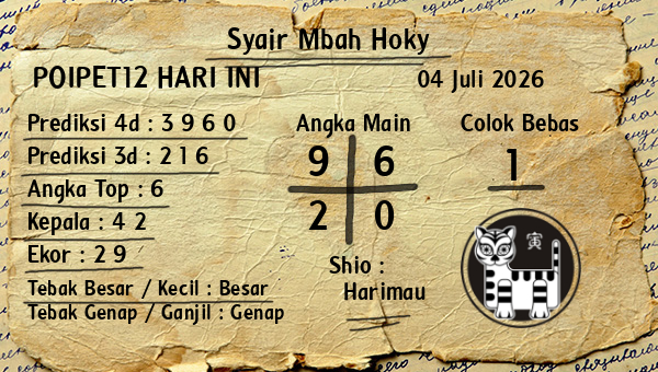 Prediksi Poipet12