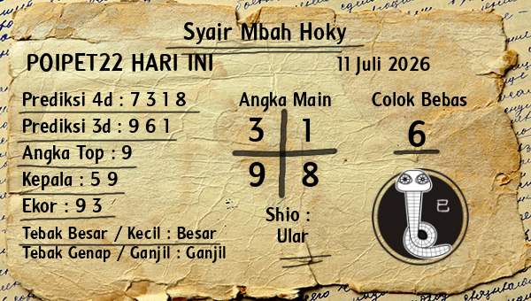 Prediksi Poipet22