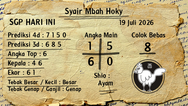 Prediksi SGP