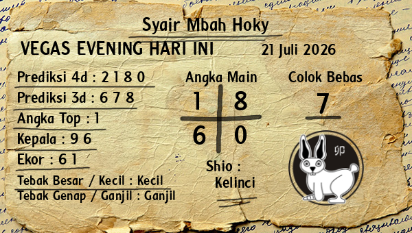 Prediksi Vegas Evening