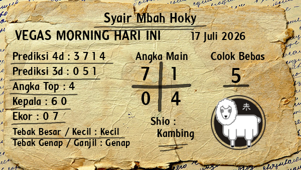 Prediksi Vegas Morning