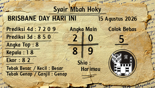 Prediksi Brisbane Day