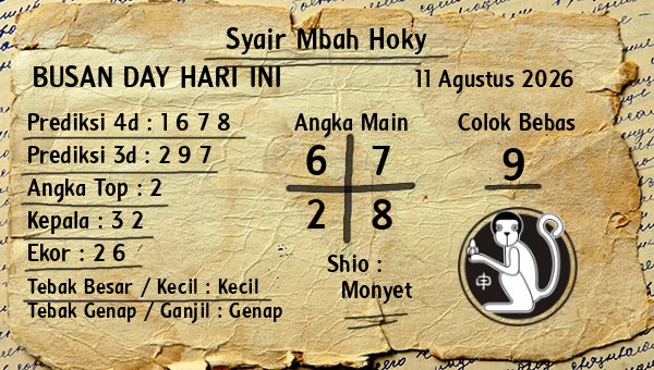Prediksi Busan Day