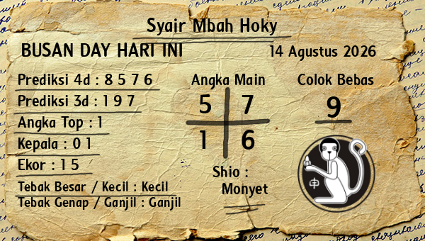 Prediksi Busan Day