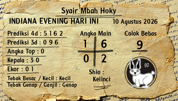 Prediksi Indiana Evening