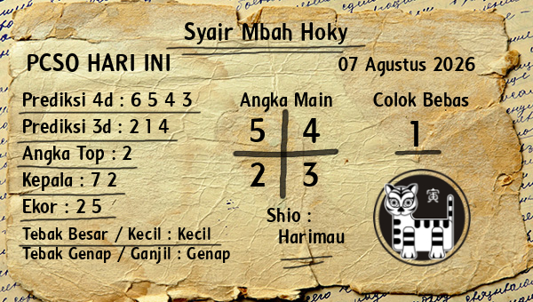 Prediksi Pcso