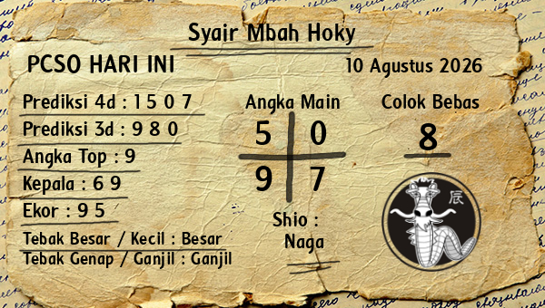 Prediksi Pcso