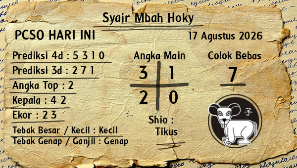 Prediksi Pcso