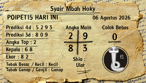 Prediksi Poipet15