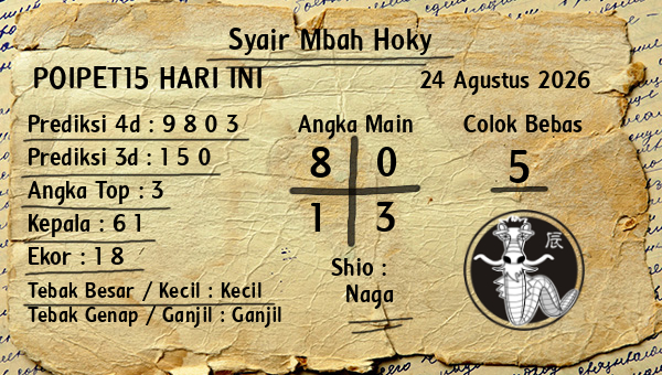Prediksi Poipet15