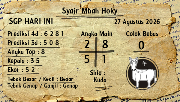 Prediksi SGP