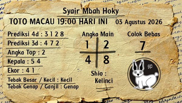 Prediksi Toto Macau 19:00