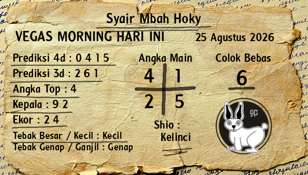 Prediksi Vegas Morning