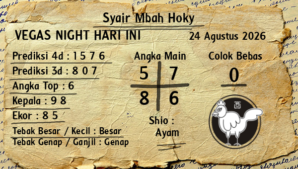 Prediksi Vegas Night