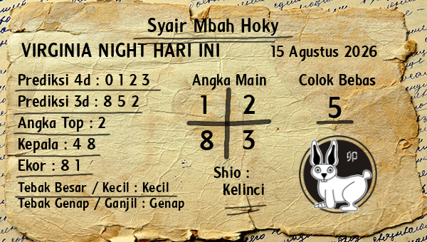 Prediksi Virginia Night