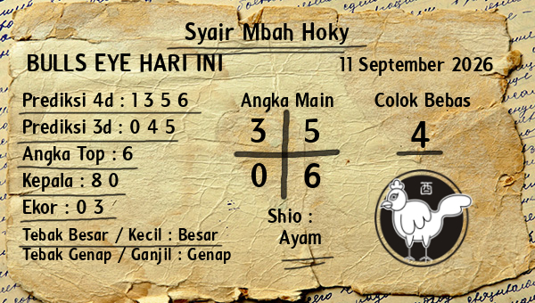 Prediksi Bulls Eye