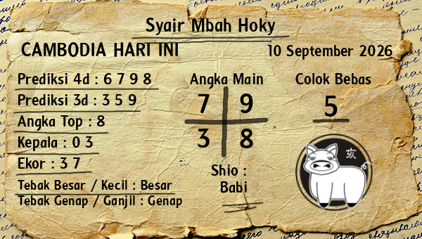 Prediksi Cambodia