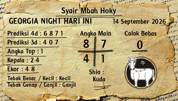 Prediksi Georgia Night