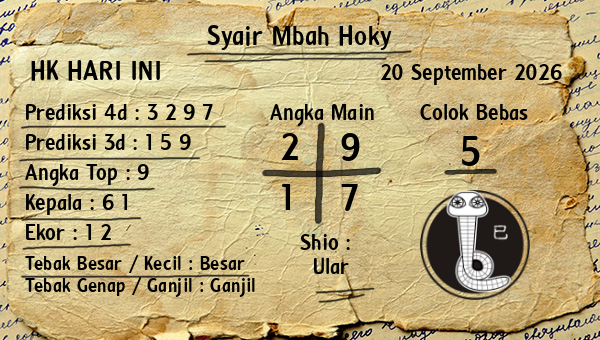 Prediksi HK