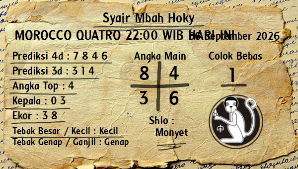 Prediksi Morocco Quatro 22:00 WIB