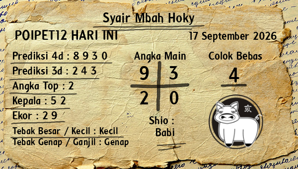 Prediksi Poipet12