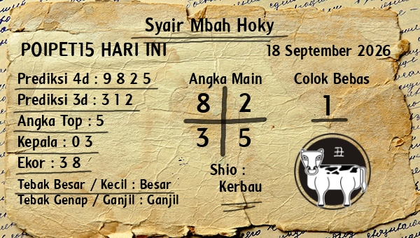 Prediksi Poipet15