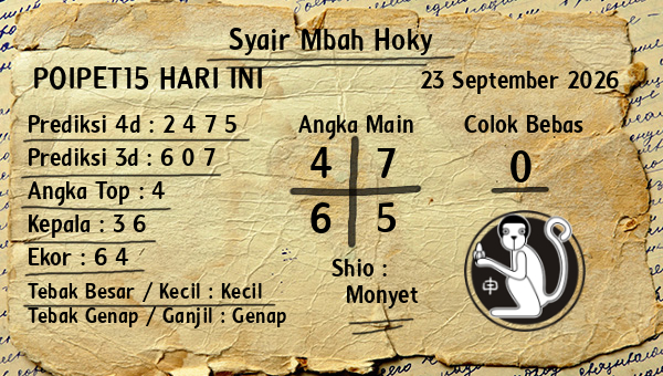 Prediksi Poipet15