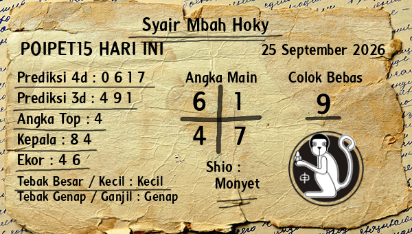 Prediksi Poipet15