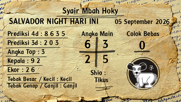Prediksi Salvador Night