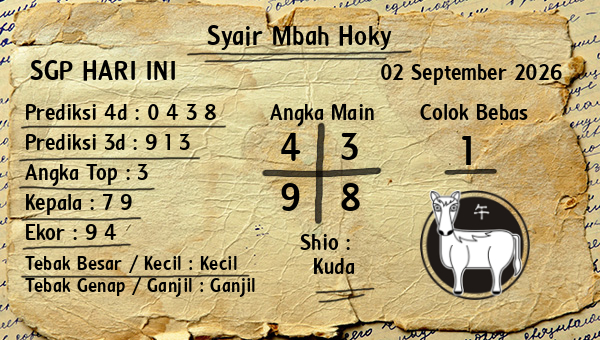 Prediksi SGP