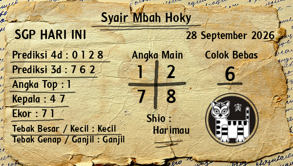 Prediksi SGP
