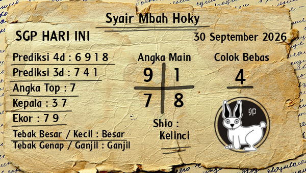 Prediksi SGP