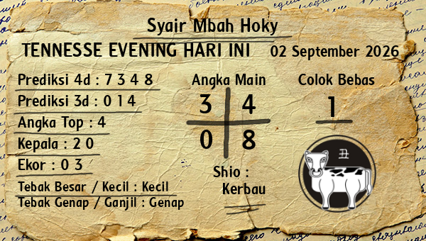 Prediksi Tennesse Evening