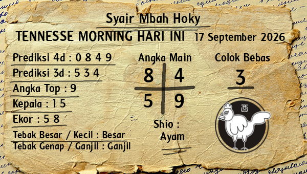 Prediksi Tennesse Morning