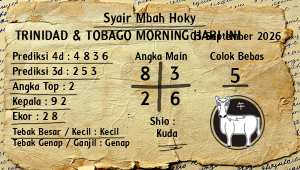 Prediksi Trinidad & Tobago Morning
