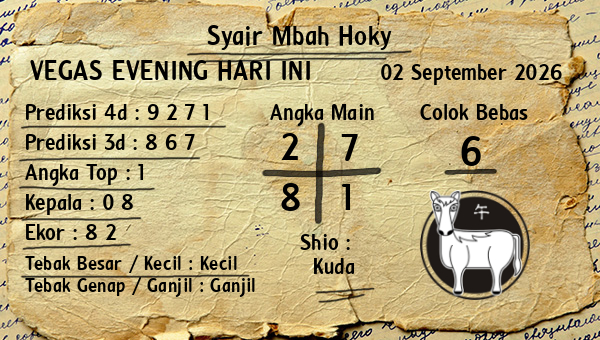Prediksi Vegas Evening