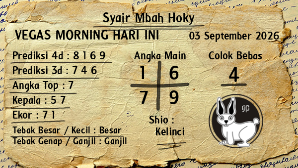 Prediksi Vegas Morning