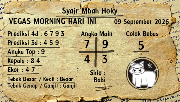 Prediksi Vegas Morning