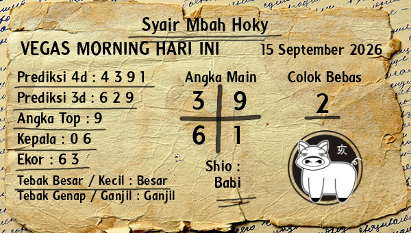 Prediksi Vegas Morning