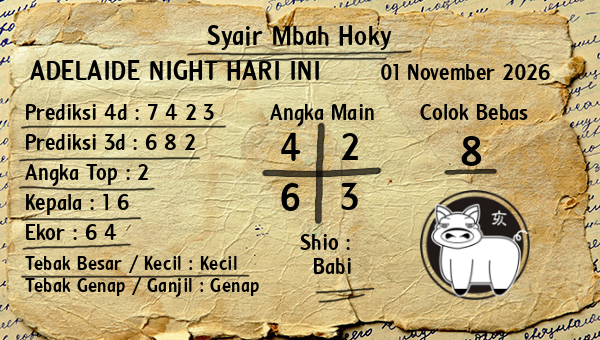 Prediksi Adelaide Night