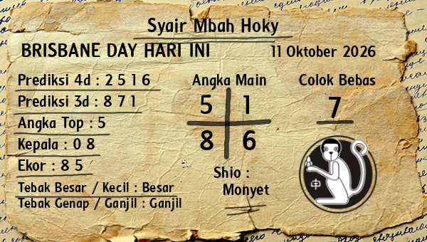 Prediksi Brisbane Day