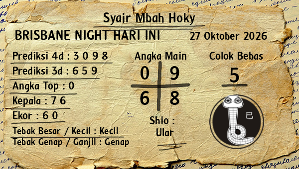 Prediksi Brisbane Night