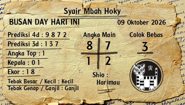 Prediksi Busan Day