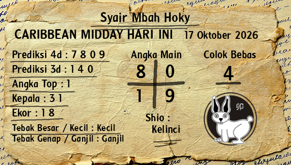 Prediksi Caribbean Midday