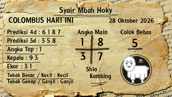 Prediksi Colombus