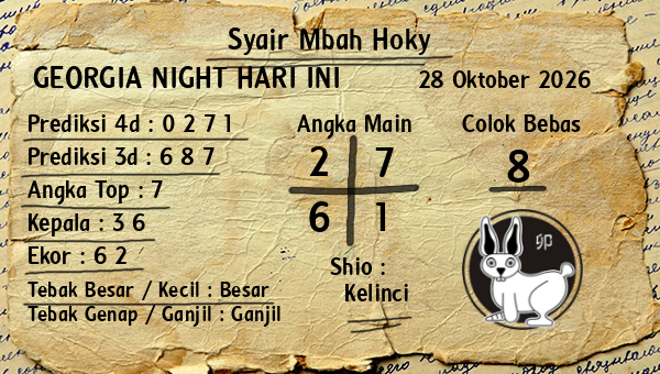Prediksi Georgia Night